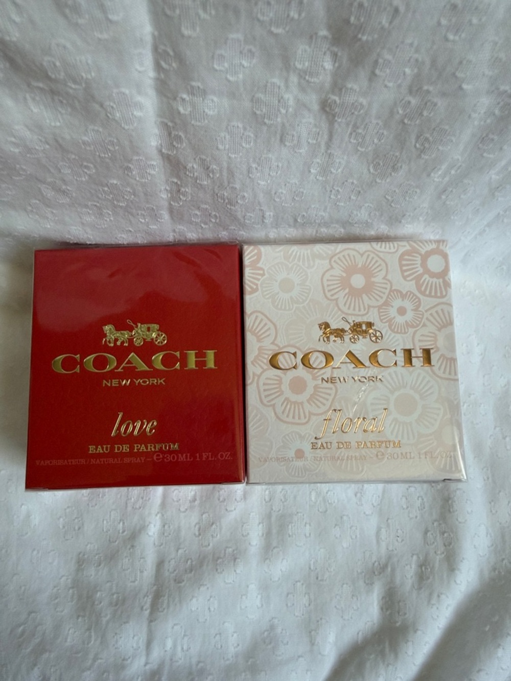 Coach love & coach floral Fragrance bundle 30ml each!!